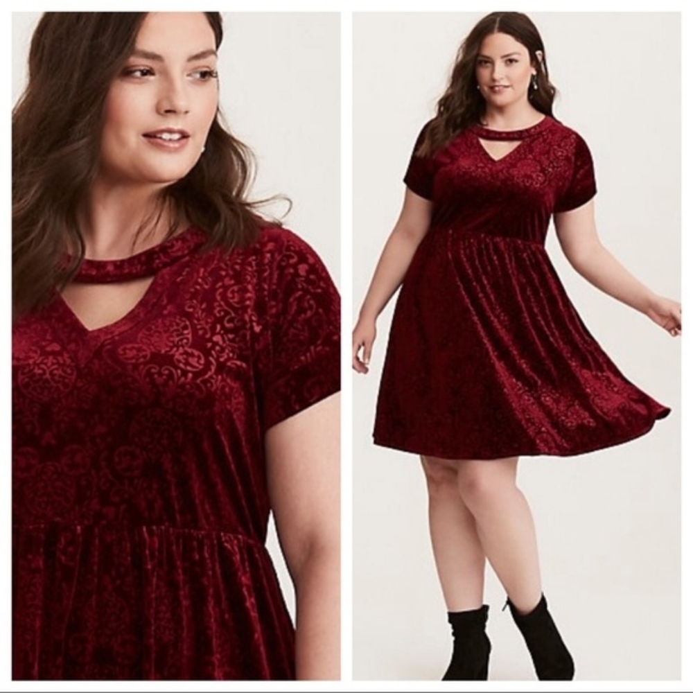 🎊Disney Mickey Mouse Velvet Dress
